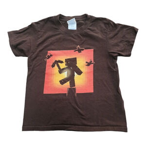 Minecraft Short Sleeve Shirt Kid's XS